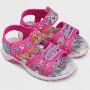Toddler Nickelodeon PAW Patrol Adventure Ankle Strap Sandals - Pink Light Up